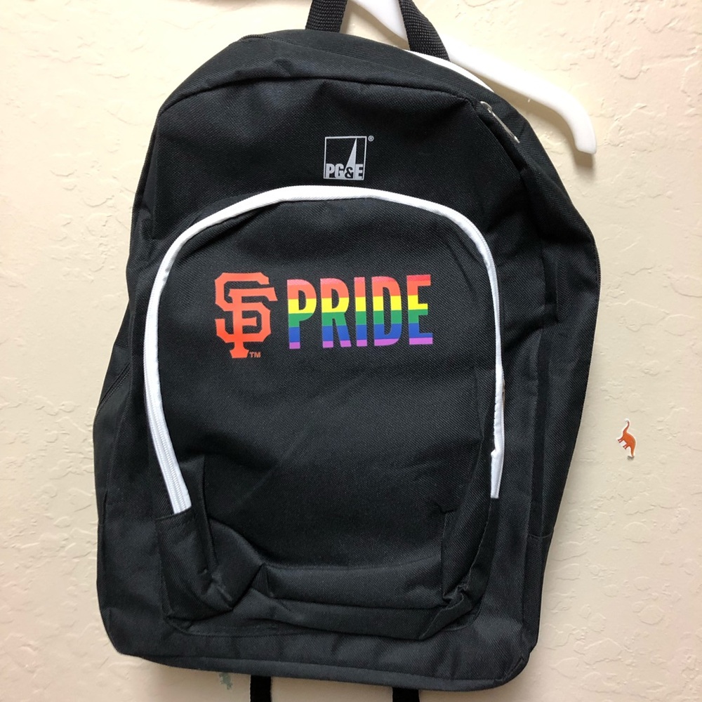 NWOT San Francisco Giants pride backpack